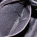 GUCCI Bamboo Shoulder Bag Nylon 2way Brown Silver 001 1553 1577 Auth 138216-11