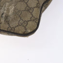 GUCCI GG Supreme Shoulder Bag PVC Beige Gold 295257 Auth 138218-12