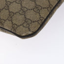 GUCCI GG Supreme Shoulder Bag PVC Beige Gold 295257 Auth 138218-13