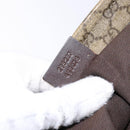 GUCCI GG Supreme Shoulder Bag PVC Beige Gold 295257 Auth 138218-25