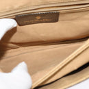 GUCCI GG Supreme Web Sherry Line Bag PVC Beige Gold 14 02 051 Auth 138219-22