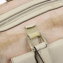 GUCCI GG Canvas Abbey Hand Bag Pink Gold 153026 Auth 138220-14
