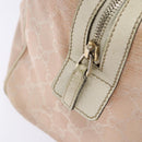 GUCCI GG Canvas Abbey Hand Bag Pink Gold 153026 Auth 138220-16