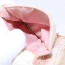 GUCCI GG Canvas Abbey Hand Bag Pink Gold 153026 Auth 138220-23