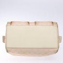 GUCCI GG Canvas Abbey Hand Bag Pink Gold 153026 Auth 138220-9
