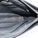 BURBERRY Nova Check Shoulder Bag Canvas Beige Silver Auth 138221-18