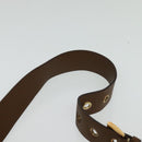 PRADA Shoulder Bag Nylon Beige Gold Auth 138224-8