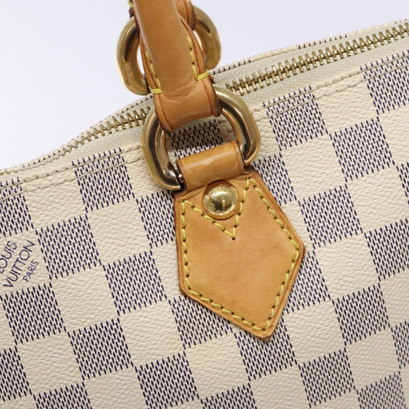 LOUIS VUITTON Damier Azur Saleya PM Tote Bag N51186 LV Auth 138231