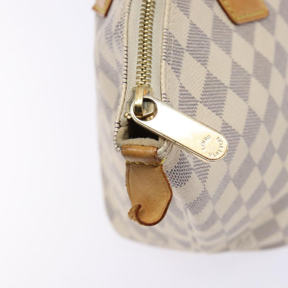 LOUIS VUITTON Damier Azur Saleya PM Tote Bag N51186 LV Auth 138231