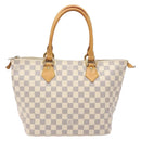 LOUIS VUITTON Damier Azur Saleya PM Tote Bag N51186 LV Auth 138231-2