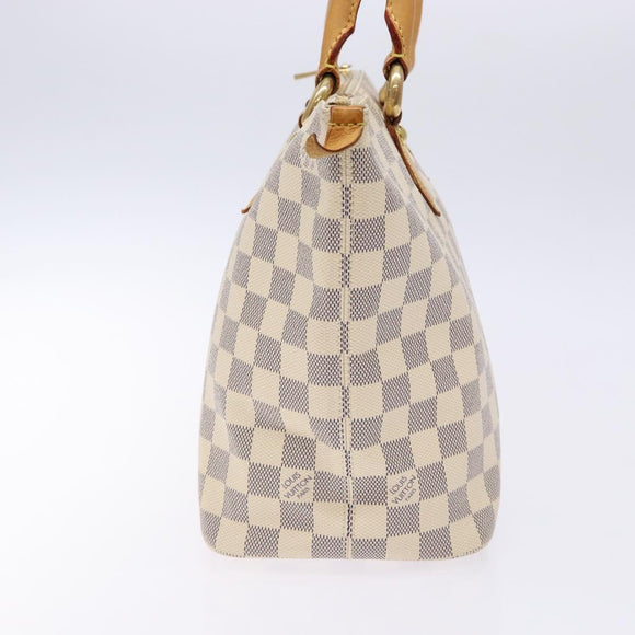 LOUIS VUITTON Damier Azur Saleya PM Tote Bag N51186 LV Auth 138231