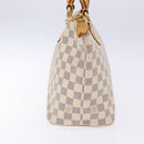 LOUIS VUITTON Damier Azur Saleya PM Tote Bag N51186 LV Auth 138231-5
