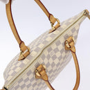 LOUIS VUITTON Damier Azur Saleya PM Tote Bag N51186 LV Auth 138231-6