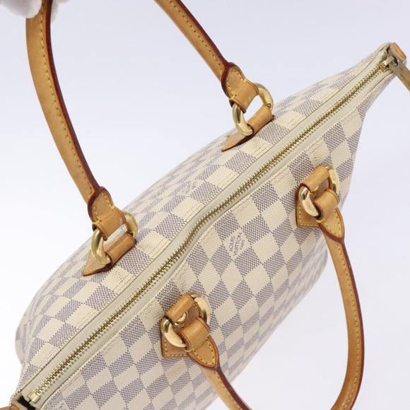 LOUIS VUITTON Damier Azur Saleya PM Tote Bag N51186 LV Auth 138231