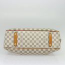 LOUIS VUITTON Damier Azur Syracuse GM Shoulder Bag N41111 LV Auth 138233-5