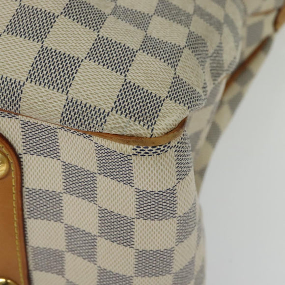 LOUIS VUITTON Damier Azur Syracuse GM Shoulder Bag N41111 LV Auth 138233