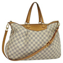 LOUIS VUITTON Damier Azur Syracuse GM Shoulder Bag N41111 LV Auth 138234-1