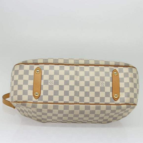 LOUIS VUITTON Damier Azur Syracuse GM Shoulder Bag N41111 LV Auth 138234