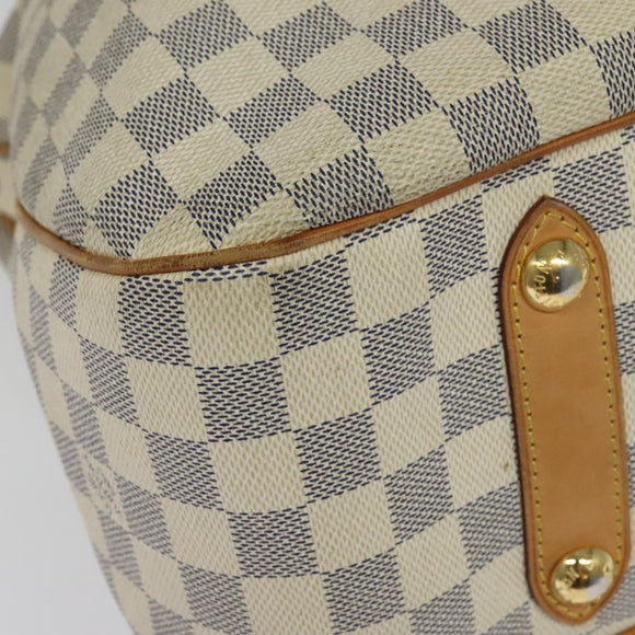 LOUIS VUITTON Damier Azur Syracuse GM Shoulder Bag N41111 LV Auth 138234