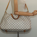 LOUIS VUITTON Damier Azur Syracuse GM Shoulder Bag N41111 LV Auth 138234-25