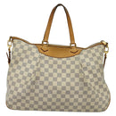 LOUIS VUITTON Damier Azur Syracuse GM Shoulder Bag N41111 LV Auth 138234-3