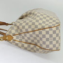 LOUIS VUITTON Damier Azur Syracuse GM Shoulder Bag N41111 LV Auth 138234-4