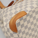 LOUIS VUITTON Damier Azur Hampstead MM Tote Bag N51206 LV Auth 138237-14