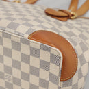 LOUIS VUITTON Damier Azur Hampstead MM Tote Bag N51206 LV Auth 138237-15