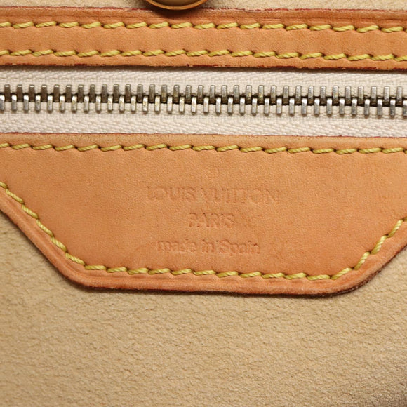 LOUIS VUITTON Damier Azur Hampstead MM Tote Bag N51206 LV Auth 138237