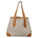 LOUIS VUITTON Damier Azur Hampstead MM Tote Bag N51206 LV Auth 138237-2