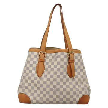 LOUIS VUITTON Damier Azur Hampstead MM Tote Bag N51206 LV Auth 138237 - 0