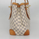 LOUIS VUITTON Damier Azur Hampstead MM Tote Bag N51206 LV Auth 138237-4