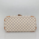 LOUIS VUITTON Damier Azur Hampstead MM Tote Bag N51206 LV Auth 138237-5