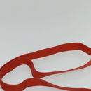 BURBERRY Nova Check Blue Label Shoulder Bag Nylon Pink Silver Auth 138245-8