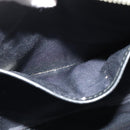 BURBERRY Nova Check Blue Label Shoulder Bag Nylon Beige Silver Auth 138246-18