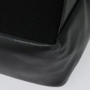 Salvatore Ferragamo Gancini Backpack Leather Black Silver Auth 138252-10