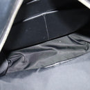 Salvatore Ferragamo Gancini Backpack Leather Black Silver Auth 138252-11