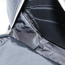 Salvatore Ferragamo Gancini Backpack Leather Black Silver Auth 138252-20