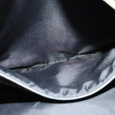 Salvatore Ferragamo Gancini Backpack Leather Black Silver Auth 138252-21