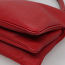 Miu Miu Hand Bag Leather Red Auth 138254-12