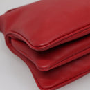 Miu Miu Hand Bag Leather Red Auth 138254-16