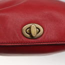 Miu Miu Hand Bag Leather Red Auth 138254-14