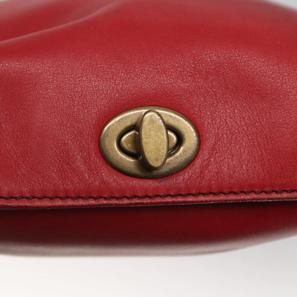Miu Miu Hand Bag Leather Red Auth 138254