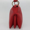 Miu Miu Hand Bag Leather Red Auth 138254-4