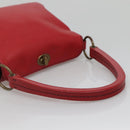 Miu Miu Hand Bag Leather Red Auth 138254-7