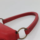 Miu Miu Hand Bag Leather Red Auth 138254-8