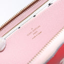 LOUIS VUITTON Monogram Giant Zippy Wallet Long Wallet Red M67550 LV Auth 138259-10