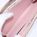 LOUIS VUITTON Monogram Giant Zippy Wallet Long Wallet Red M67550 LV Auth 138259-21