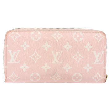 LOUIS VUITTON Monogram Giant Zippy Wallet Long Wallet Red M67550 LV Auth 138259 - 0