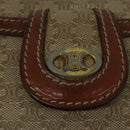 CELINE Macadam Canvas Shoulder Bag Beige Auth 138274-18